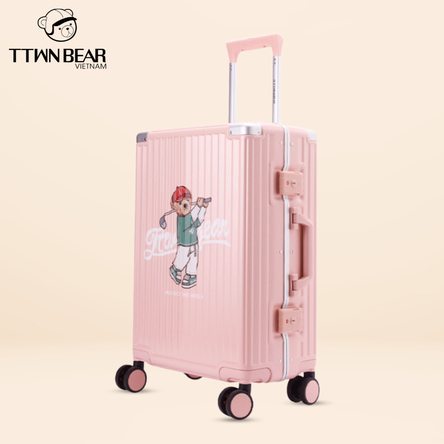Mô tả Vali TTWN BEAR chính hãng - TN7043 cao cấp đi du lịch size 20, size 24, size 26 - 1