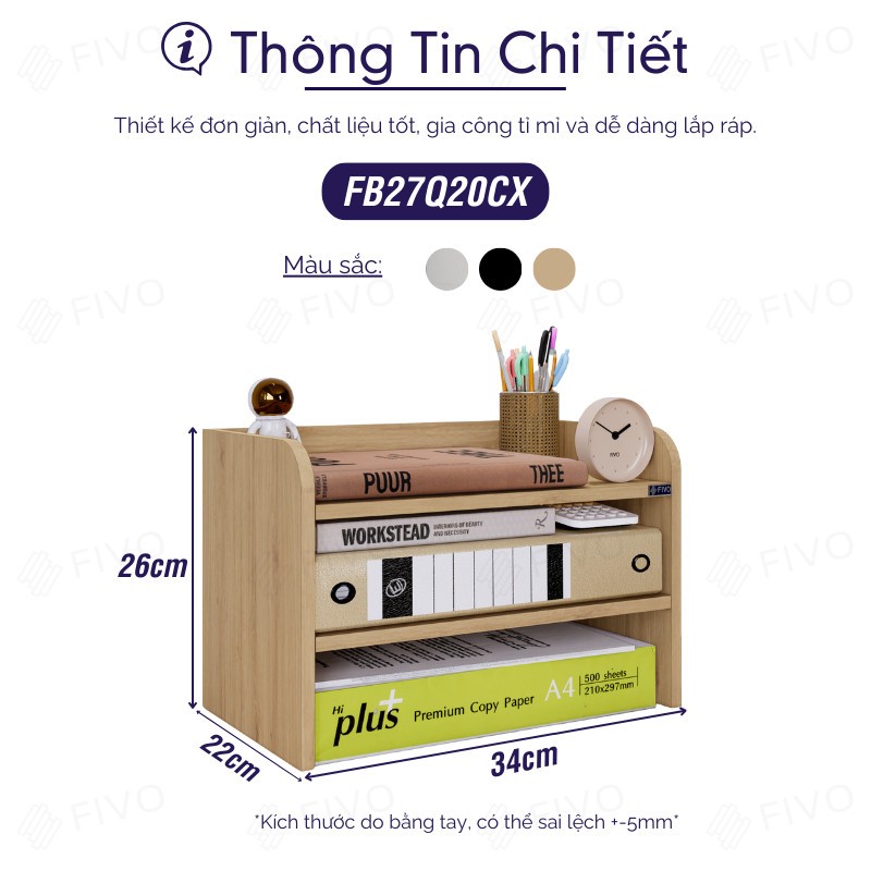 Kệ Sách Mini Để Bàn Gọn Gàng