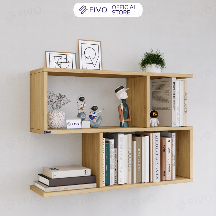 Kệ sách FIVO FB44 trong không gian thực tế 1