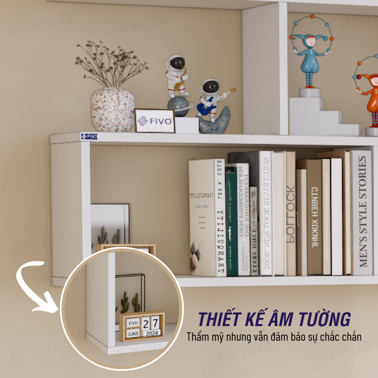 Kệ sách FIVO FB44 trong không gian thực tế 5