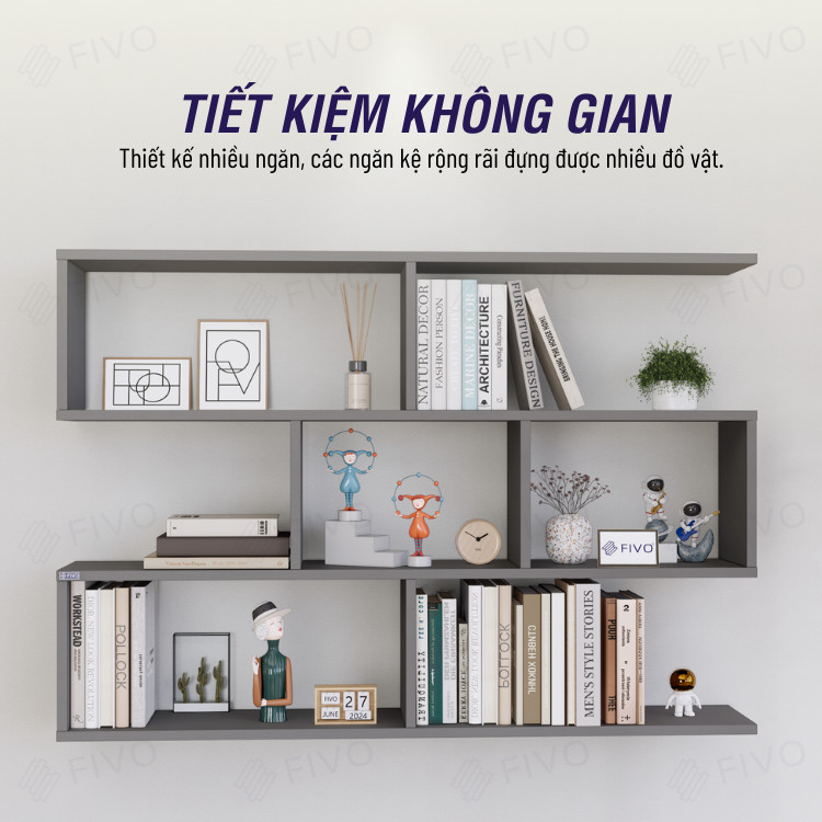 Kệ sách FIVO FB44 trong không gian thực tế 6