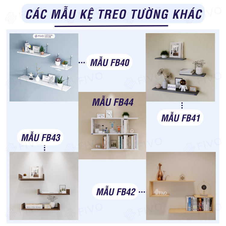 Kệ sách FIVO FB44 trong không gian thực tế 9