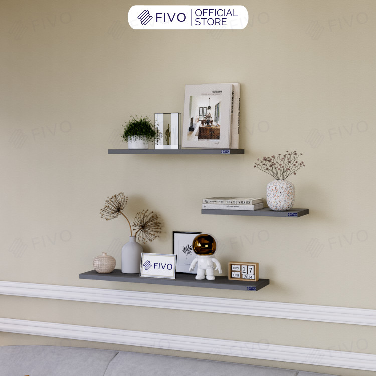 Ý tưởng decor với kệ sách FIVO FB41