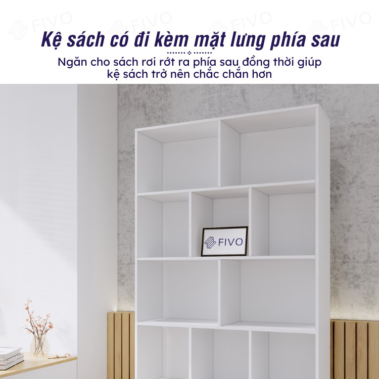 Kệ Sách FIVO FB70 màu Đen