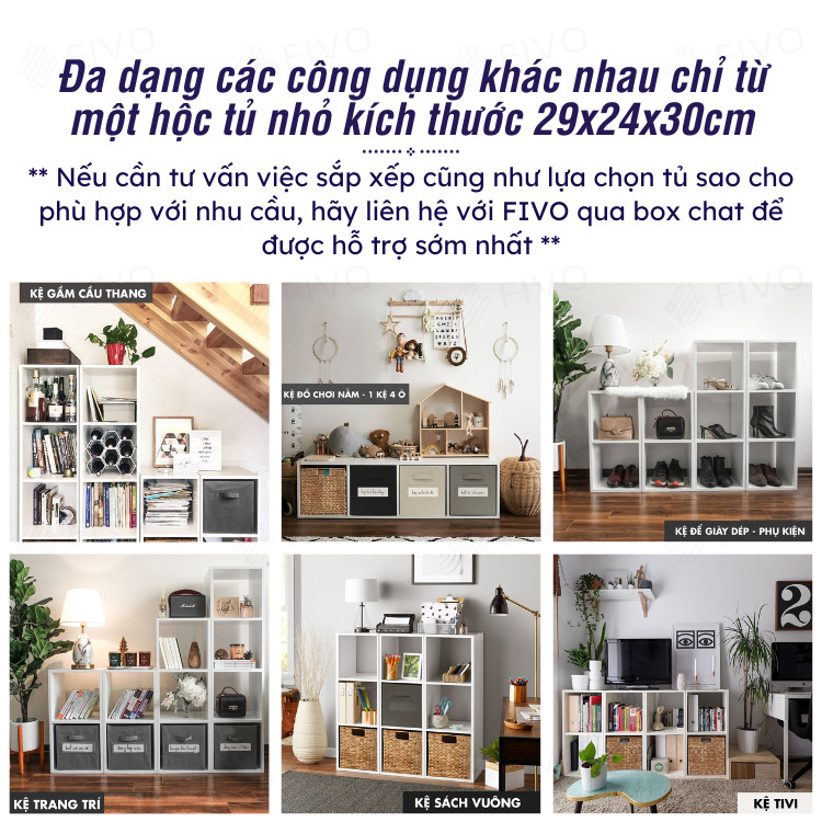 Mô tả Kệ Sách Gỗ Tổ Ong FIVO FB01 Đa Tầng Dễ Lắp Ráp, Có Tấm Lưng Dày Dặn, Phù Hợp Với Mọi Không Gian, Đa Dạng Cách Sắp Xếp - 7