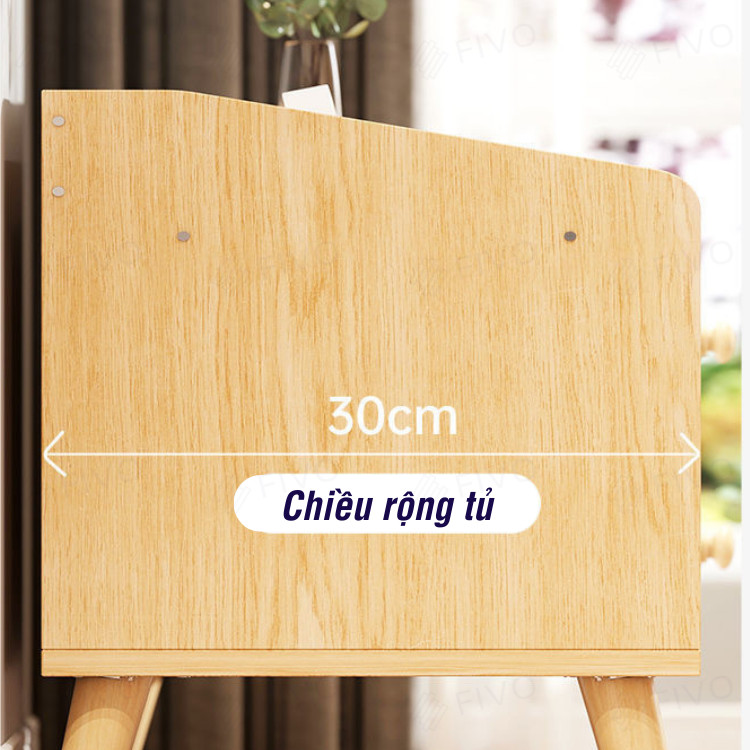 Mô tả Tủ Tab Đầu Giường Mini FIVO FT20 Có Hộc Tủ Rộng Rãi, Thiết Kế Chân Tiện Lợi Dễ Vệ Sinh, Dễ Dàng Lắp Ráp - 7