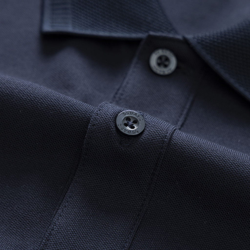 Mô tả Áo Polo Nam Cotton 5S FASHION, Phom Regular Trơn Basic, Màu Sắc Dễ Phối (APC24008) - 2