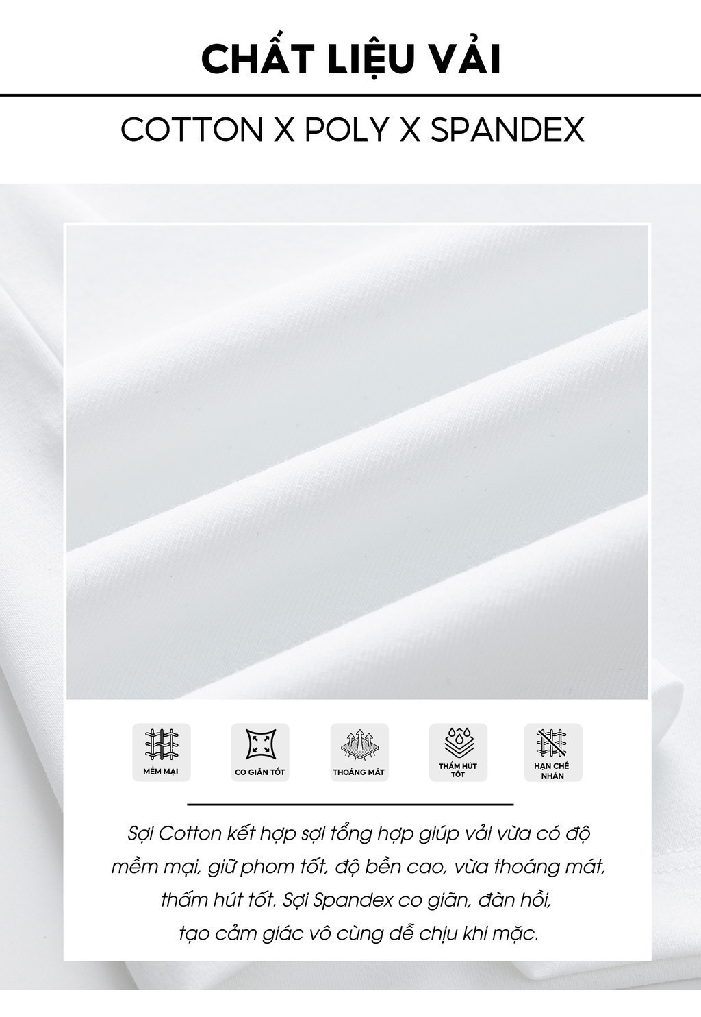 Mô tả Áo Thun Nam Ngắn Tay Cotton 5S FASHION,Trẻ Trung, Năng Động (ATS24045-25045) - 6
