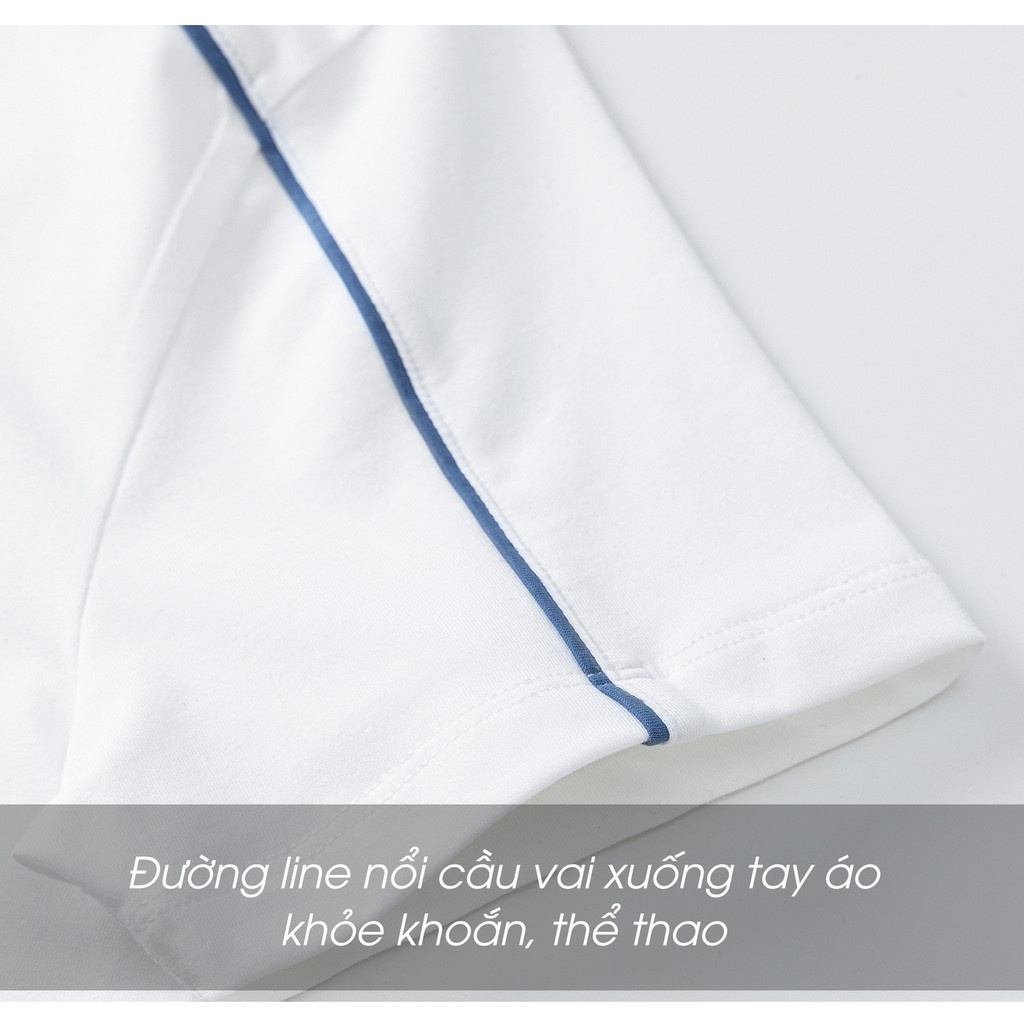 Mô tả Áo Thun Nam Ngắn Tay Cotton 5S FASHION,Trẻ Trung, Năng Động (ATS24045-25045) - 9