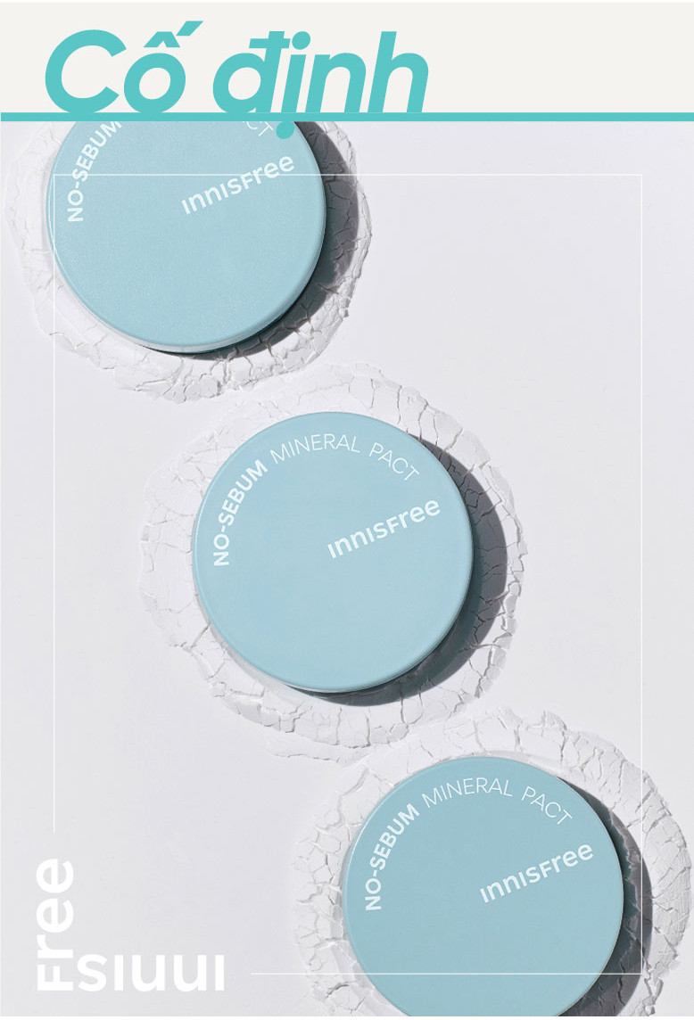 Mô tả Bộ 2 Phấn phủ bột kiềm dầu, mịn lì lâu trôi INNISFREE No Sebum Mineral Powder 5g - 7