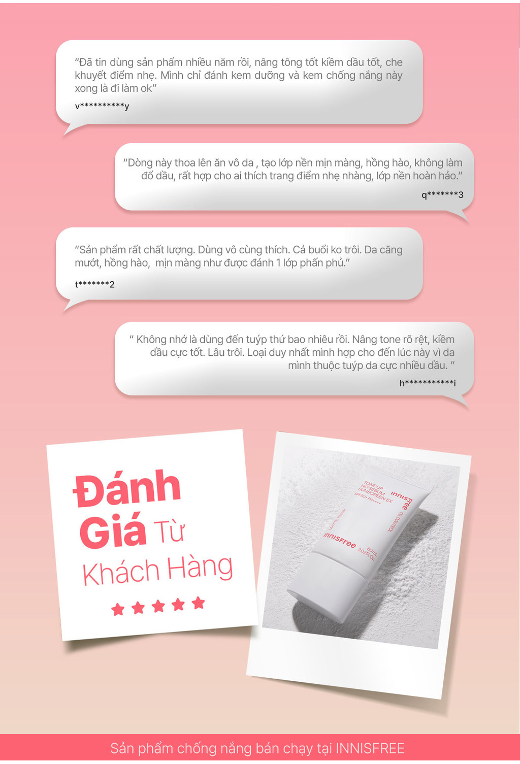 Mô tả Kem chống nắng nâng tông kiềm dầu INNISFREE Tone Up No Sebum EX SPF 50+ PA++++ 60 mL - 2