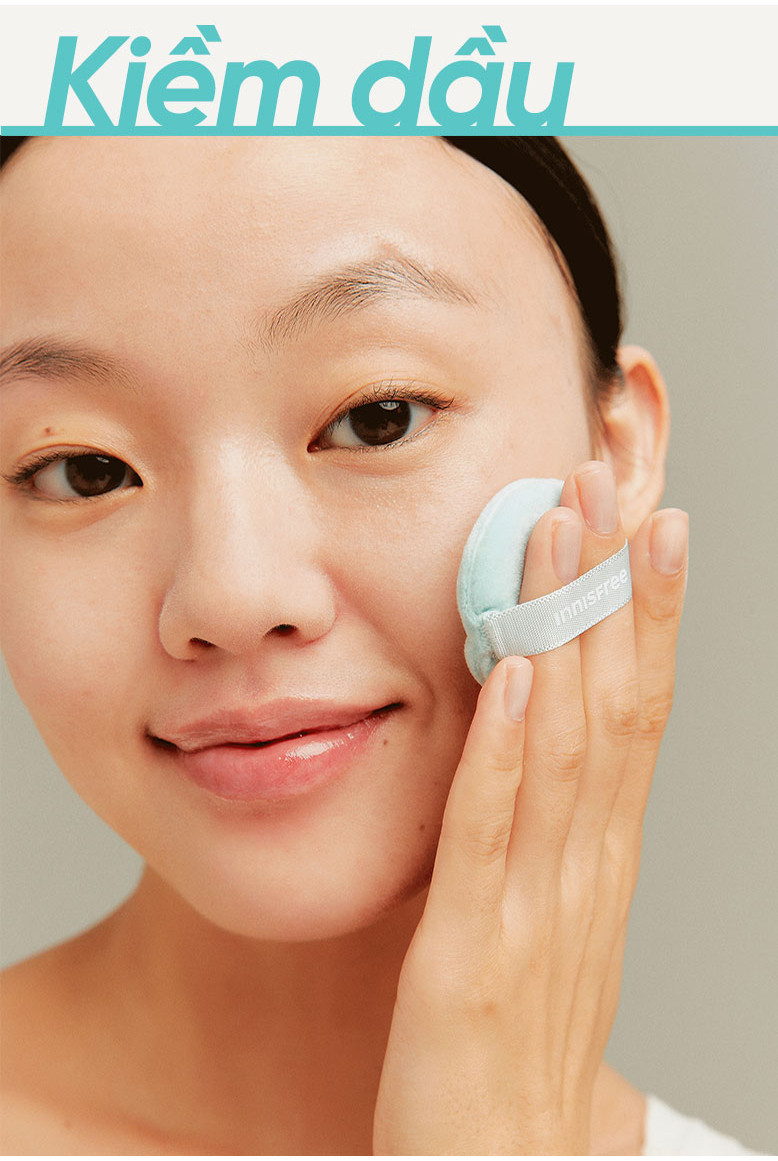 Mô tả Phấn phủ bột kiềm dầu, mịn lì lâu trôi INNISFREE No Sebum Mineral Powder 5g - 4