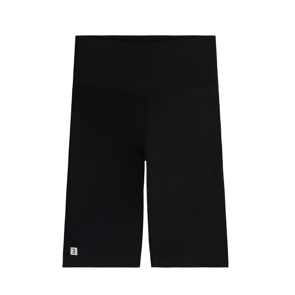 Mô tả Quần short tập fitness nữ lưng cao DECATHLON FST 100 đen - 4
