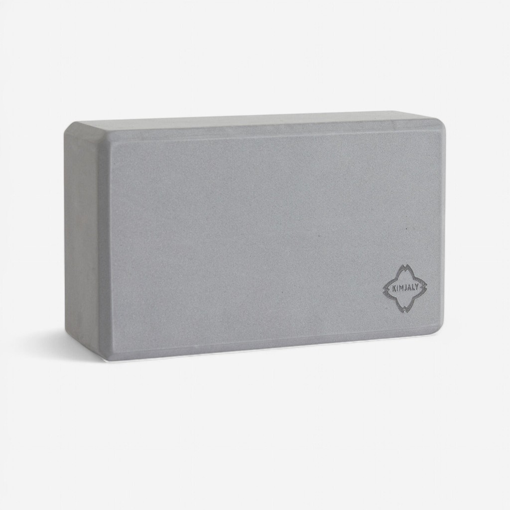 Mô tả Gạch xốp tập yoga xám Decathlon KIMJALY mã 8801393 - 1
