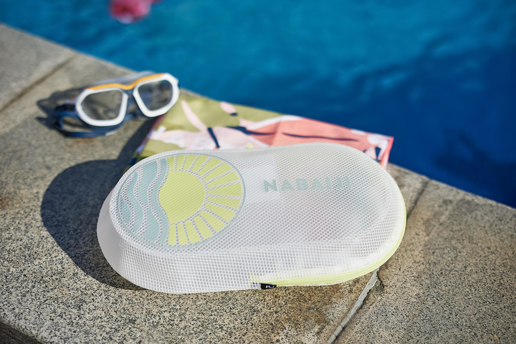 Mô tả Túi đi bơi 7l chống thấm nước sunset trắng/hoạt tiết Decathlon NABAIJI mã 8854042 - 2