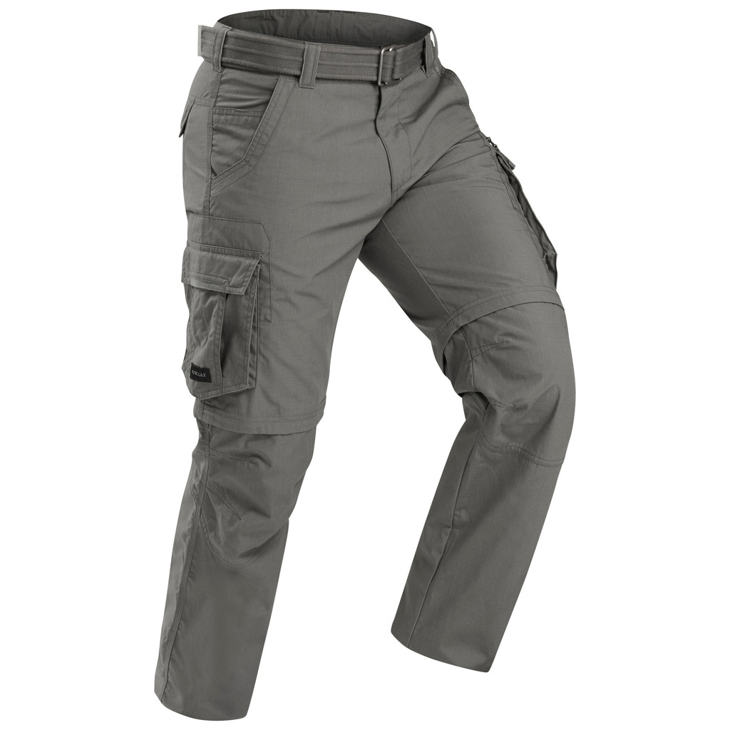 Mô tả Quần dài du lịch trekking cho nam DECATHLON forclaz travel 100 kaki - 3
