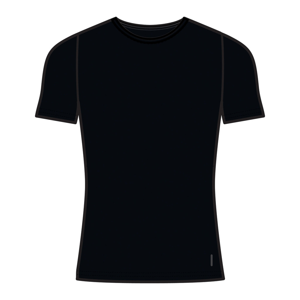Mô tả Áo thun tập gym fitness nam DECATHLON DOMYOS cotton có dãn màu đen 8543989 - 1