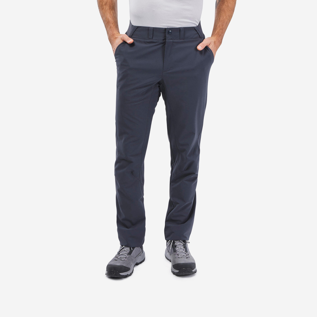 Mô tả Quần dài dã ngoại mh100 cho nam DECATHLON quechua xám - 2