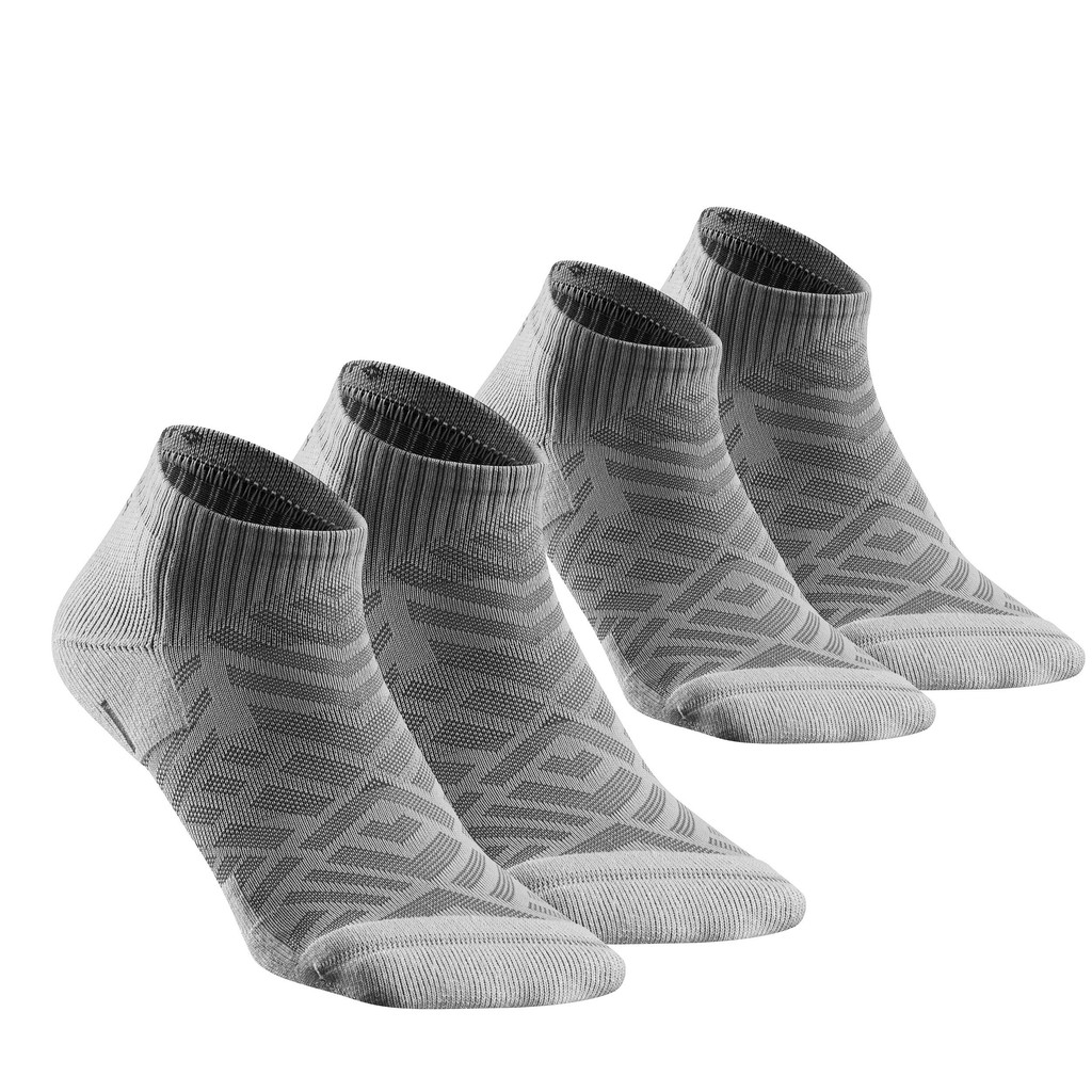Mô tả Tất vớ dã ngoại hike 100 thoáng khí màu xám DECATHLON quechua 8649545 - 1