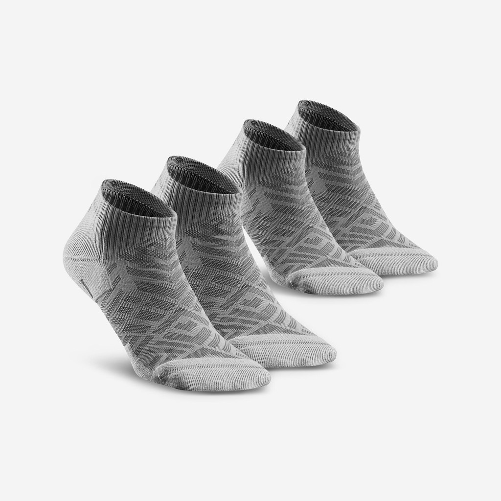 Mô tả Tất vớ dã ngoại hike 100 thoáng khí màu xám DECATHLON quechua 8649545 - 2