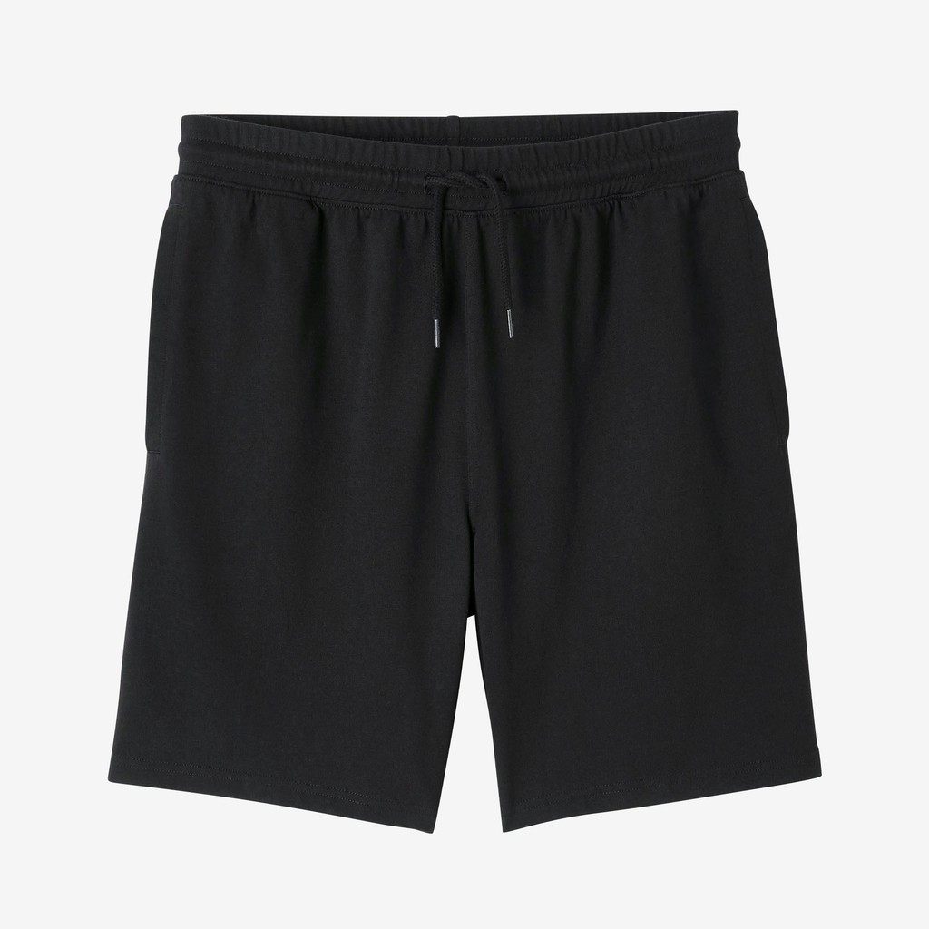 Mô tả Quần short tập fitness nam bằng cotton màu đen DECATHLON DOMYOS nyamba 8645058 - 1