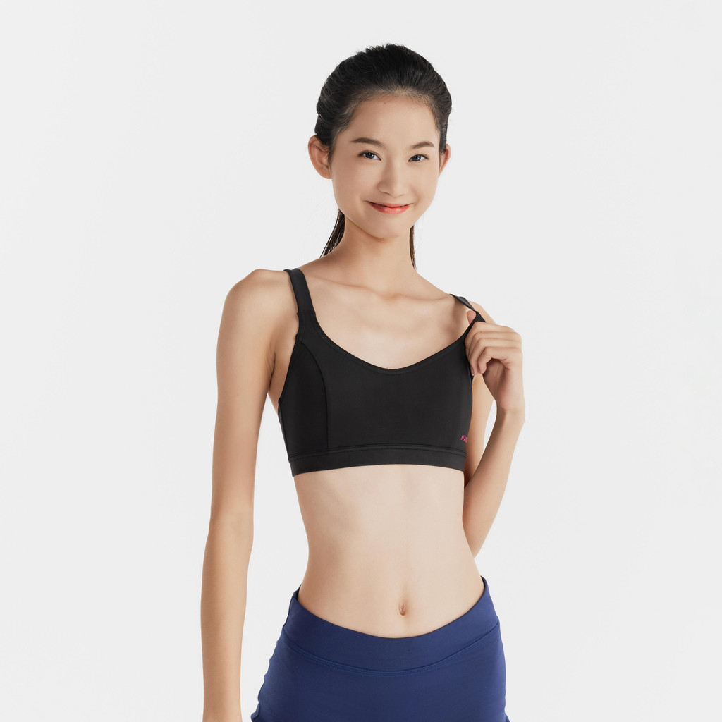 Mô tả Áo bơi vega nữ đen DECATHLON NABAIJI - 1