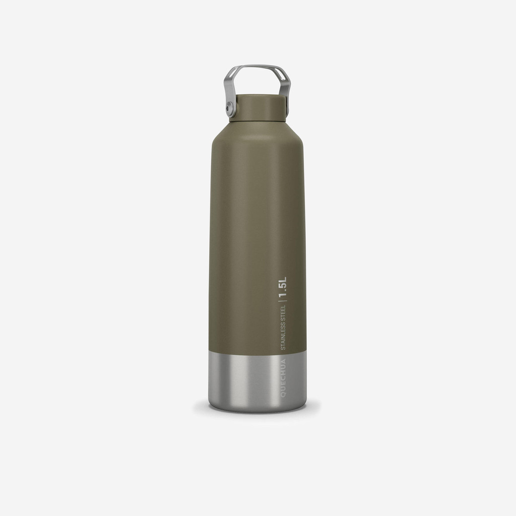 Mô tả Bình nước thép không gỉ mh100 1,5l kaki quechua mã 8612485 - 2