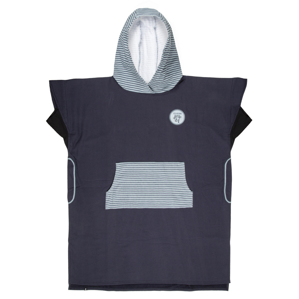 Mô tả Áo poncho lướt sóng 500 print cho người lớn họa tiết cá olaian mã 8613157 - 1