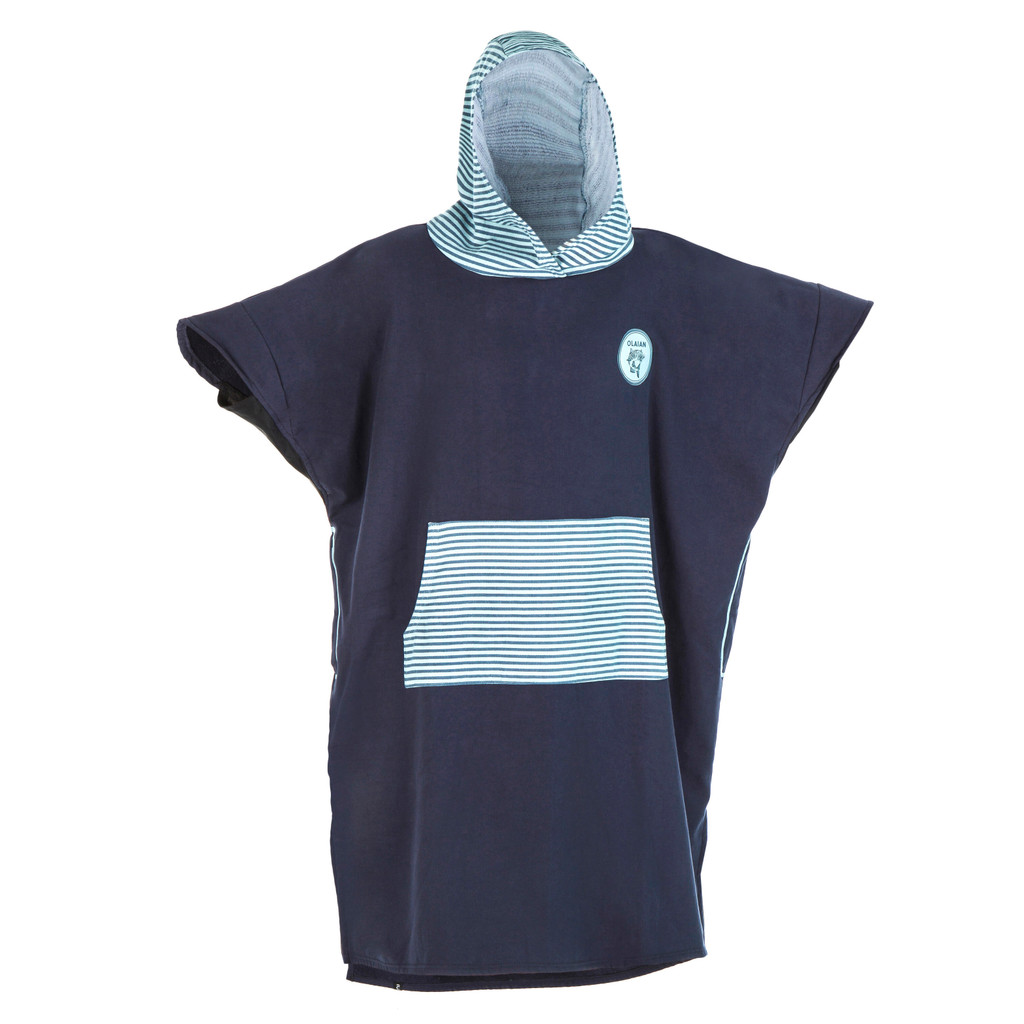 Mô tả Áo poncho lướt sóng 500 print cho người lớn họa tiết cá olaian mã 8613157 - 2