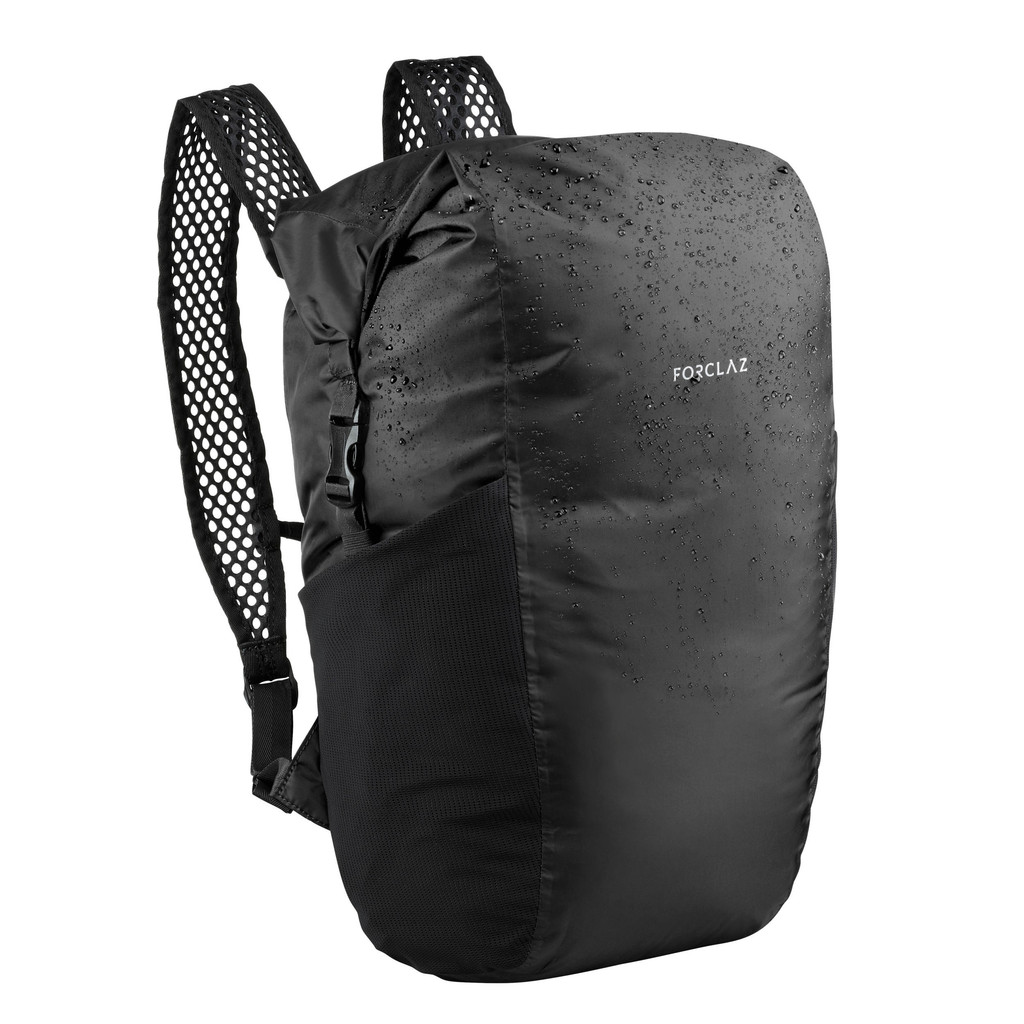 Mô tả Balo du lịch 20l chống thấm gấp gọn travel 100 đen DECATHLON forclaz mã 8560418 - 1