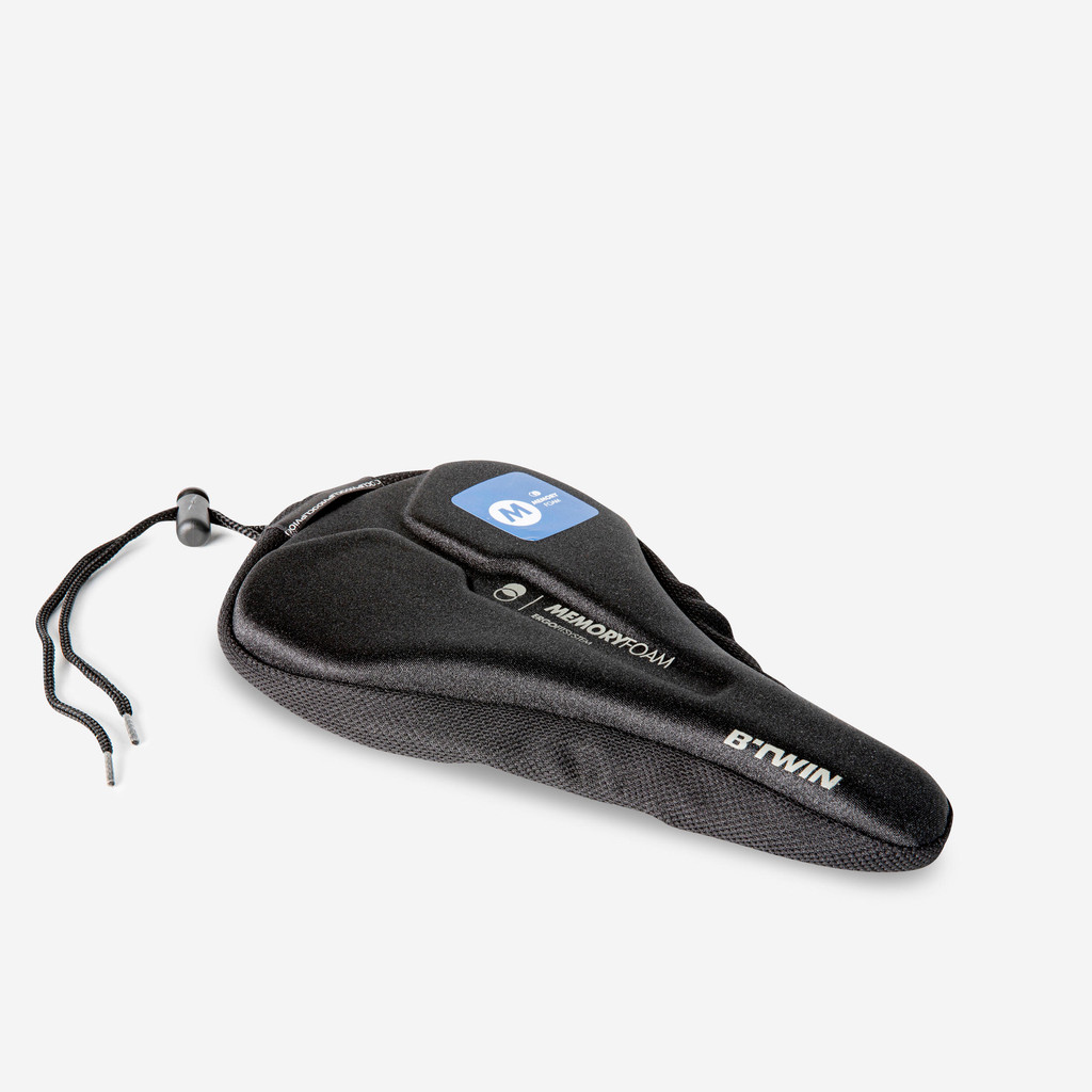 Mô tả Vỏ bọc yên xe đạp bằng mút hoạt tính 500 cỡ m đen DECATHLON mã 8381098 - 3