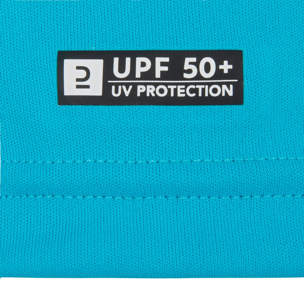 Mô tả Áo thun lướt sóng chống tia uv 100 cho trẻ em xanh da trời DECATHLON olaian mã 8611587 - 4