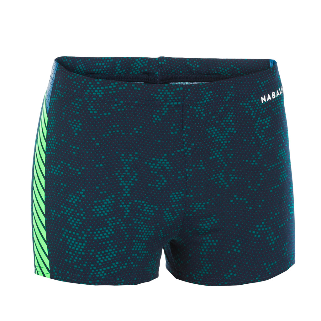 Mô tả Quần bơi boxer 500 fitib cho bé trai xanh dương họa tiết NABAIJI mã 8601721 - 3