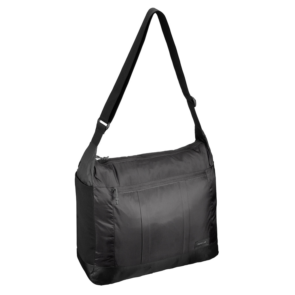Mô tả Túi đeo chéo du lịch gấp gọn 15l travel 100 đen DECATHLON forclaz mã 8560413 - 4