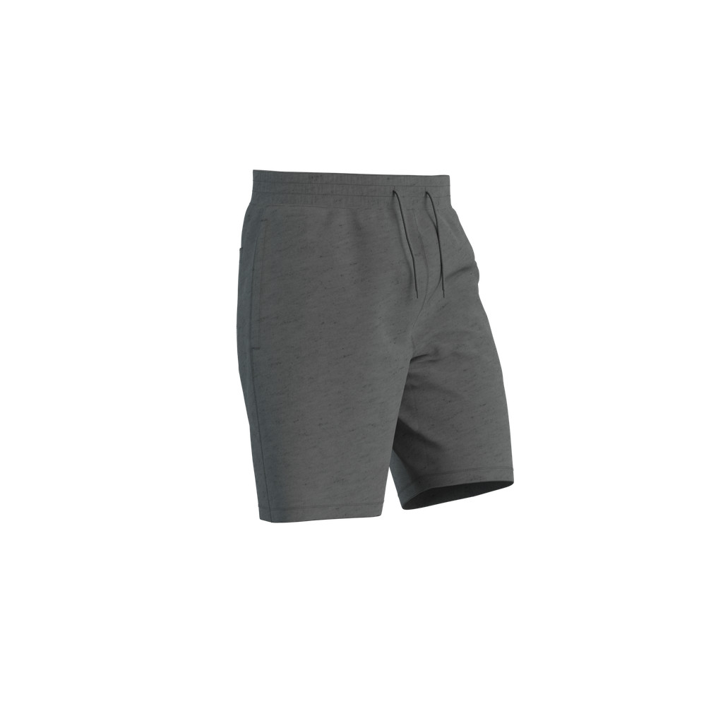 Mô tả Quần short tập fitness cotton 500 cho nam xám DECATHLON DOMYOS mã 8645059 - 2