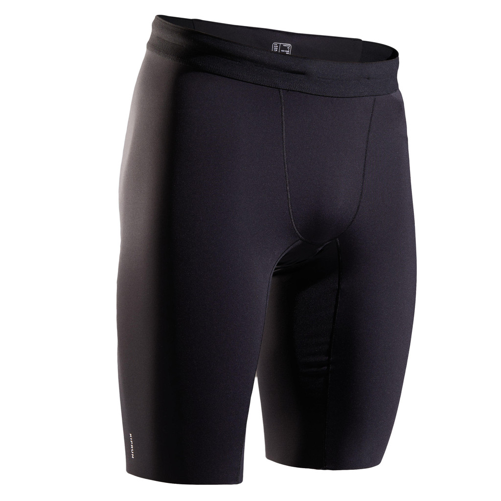 Mô tả Quần short bó chạy bộ kiprun cho nam đen DECATHLON kiprun mã 8588342 - 1