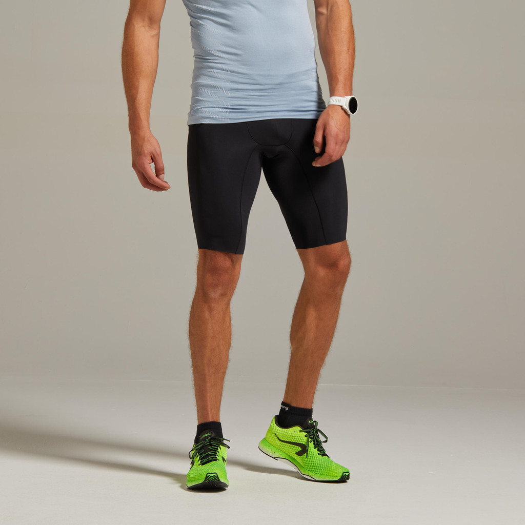 Mô tả Quần short bó chạy bộ kiprun cho nam đen DECATHLON kiprun mã 8588342 - 3