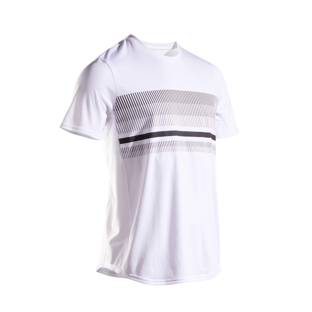 Mô tả Áo thun tennis, pickleball  tts100 cho nam trắng DECATHLON artengo mã 8556896 - 2