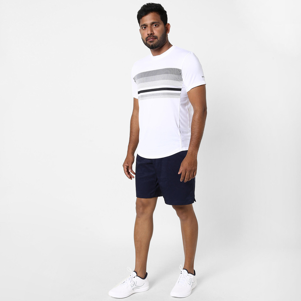 Mô tả Áo thun tennis, pickleball  tts100 cho nam trắng DECATHLON artengo mã 8556896 - 3