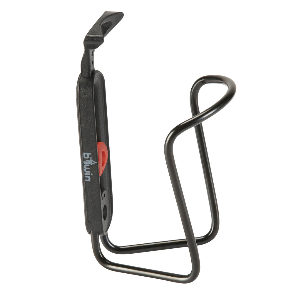 Mô tả Gọng gắn bình nước bằng kim loại cho xe đạp 100 đen DECATHLON triban mã 8049106 - 1