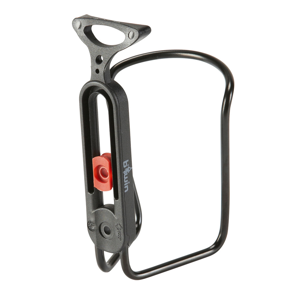Mô tả Gọng gắn bình nước bằng kim loại cho xe đạp 100 đen DECATHLON triban mã 8049106 - 3