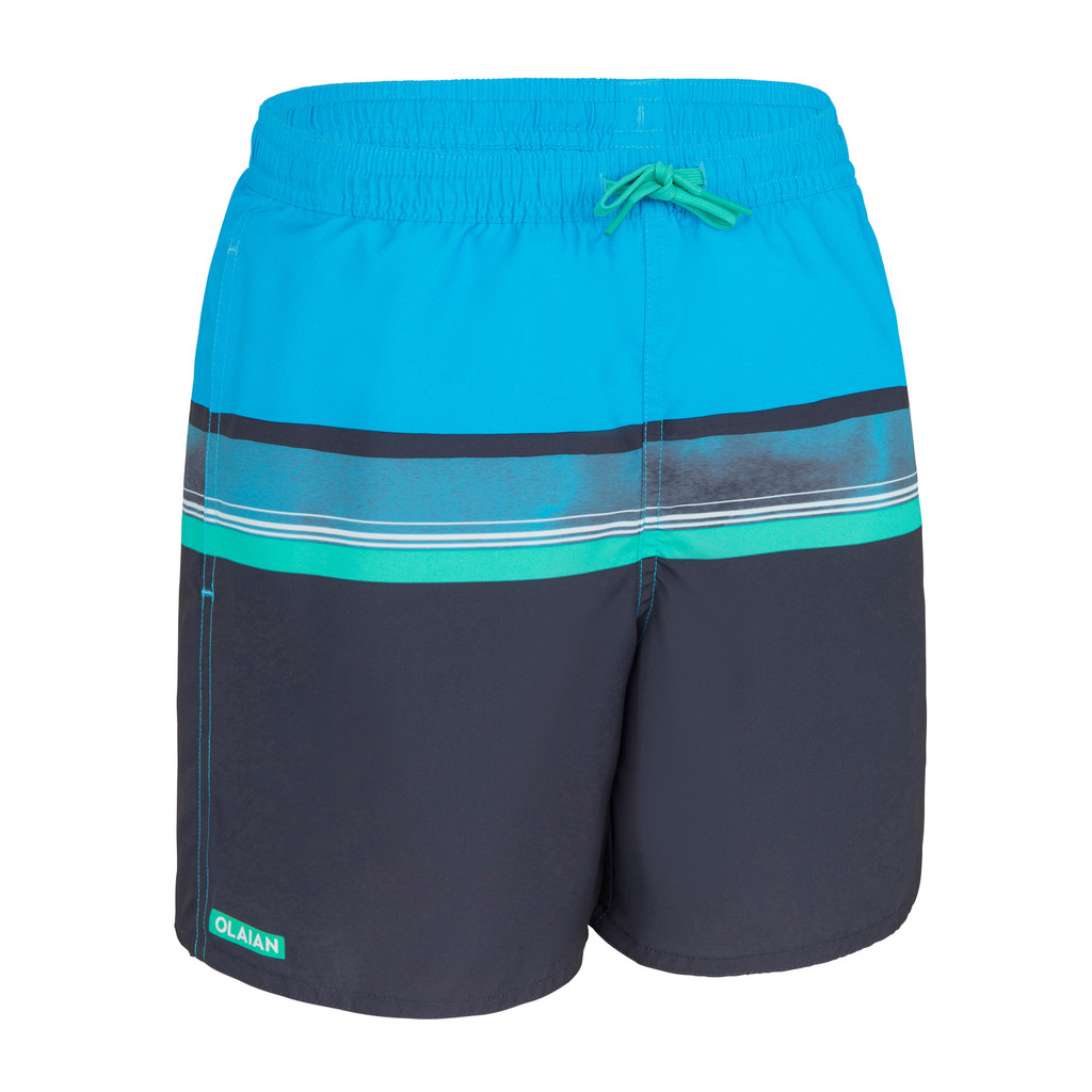 Mô tả Quần short lướt sóng 100 cho bé trai xanh navy DECATHLON olaian mã 8670249 - 1