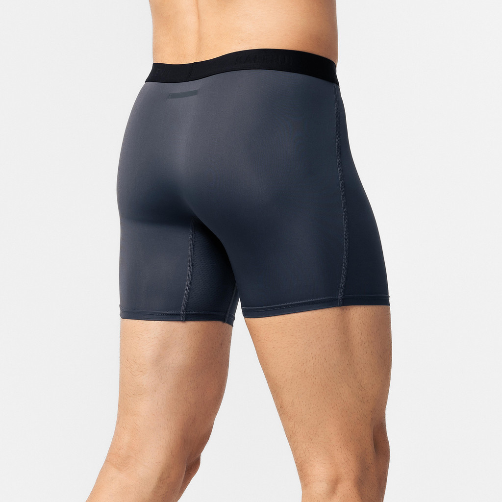 Mô tả Gói 2 quần lót boxer dry+ light cho nam đen DECATHLON kalenji mã 8776937 - 4