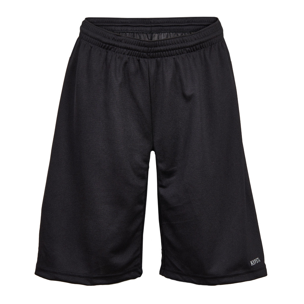 Mô tả Quần short đá bóng f100 cho trẻ em đen DECATHLON kipsta mã 8558495 - 2