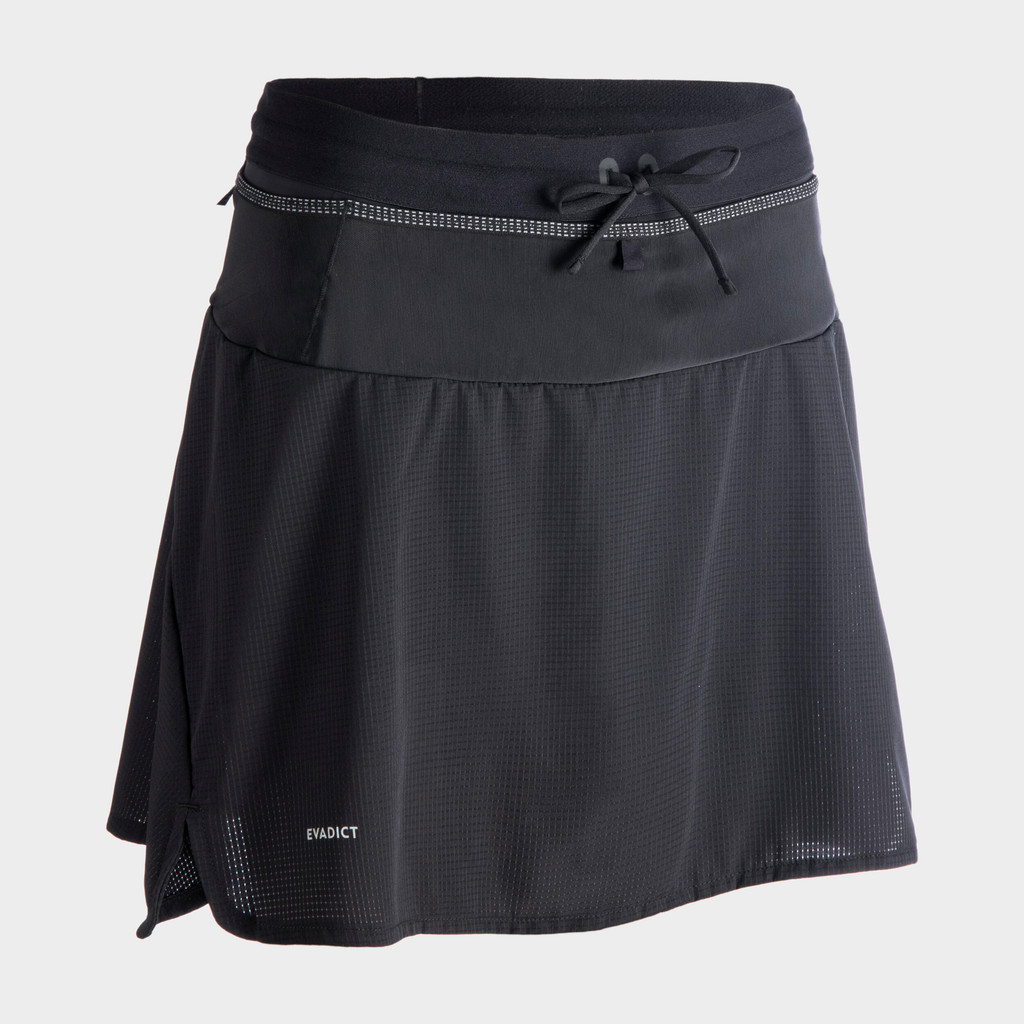 Mô tả Quần giả váy chạy địa hình cho nữ đen DECATHLON evadict mã 8609705 - 2