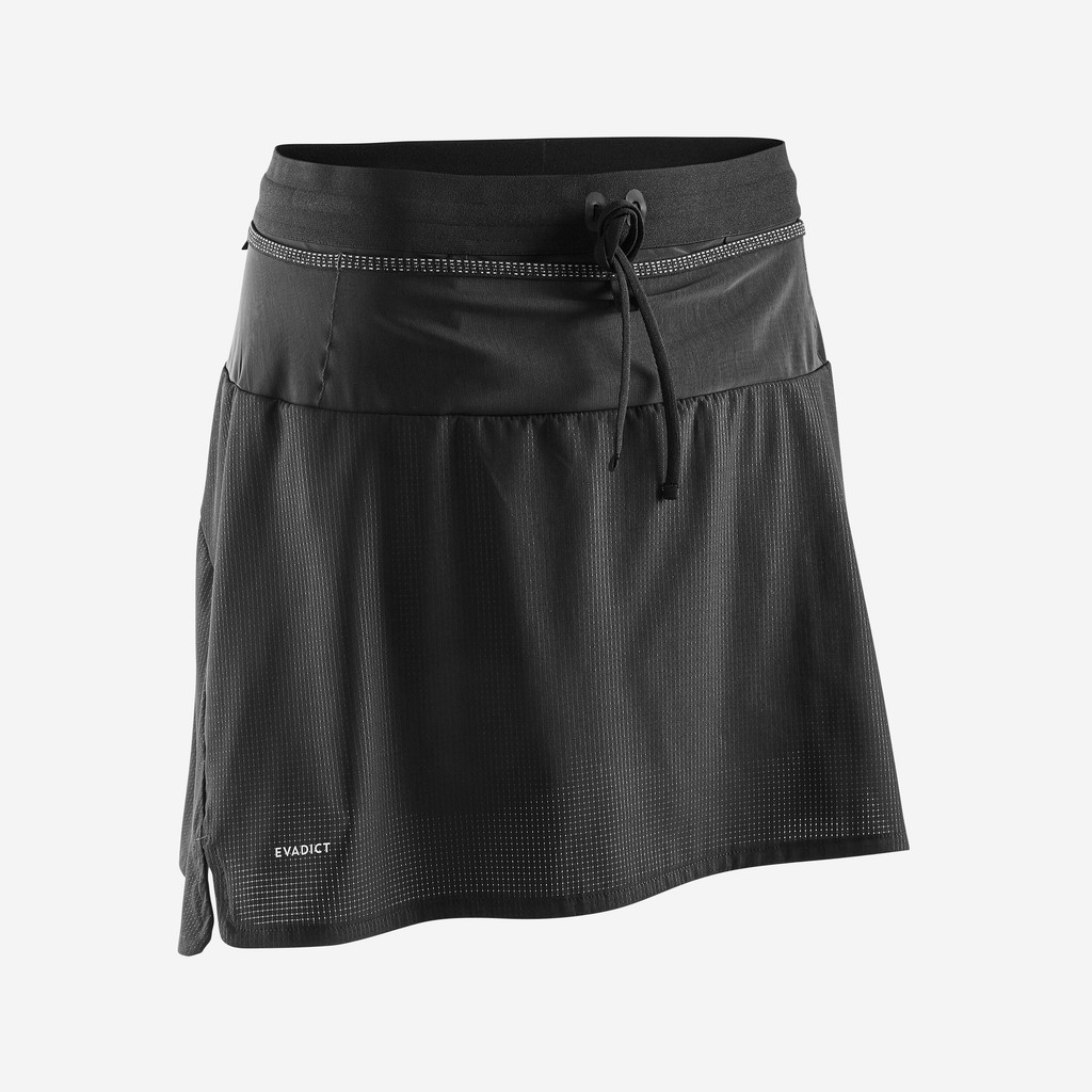 Mô tả Quần giả váy chạy địa hình cho nữ đen DECATHLON evadict mã 8609705 - 4