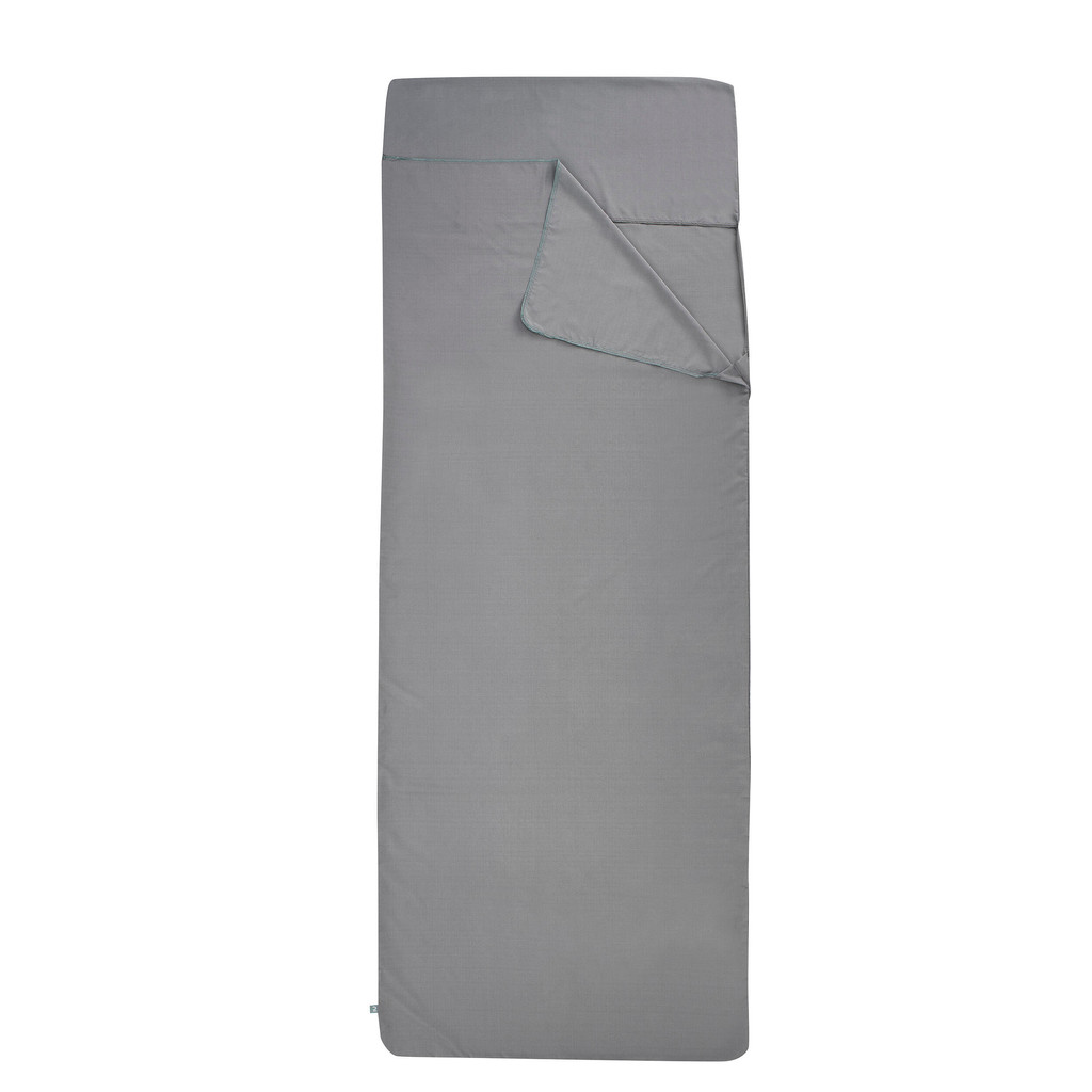 Mô tả Tấm lót túi ngủ cơ bản bằng polyester xám DECATHLON quechua mã 8584366 - 2