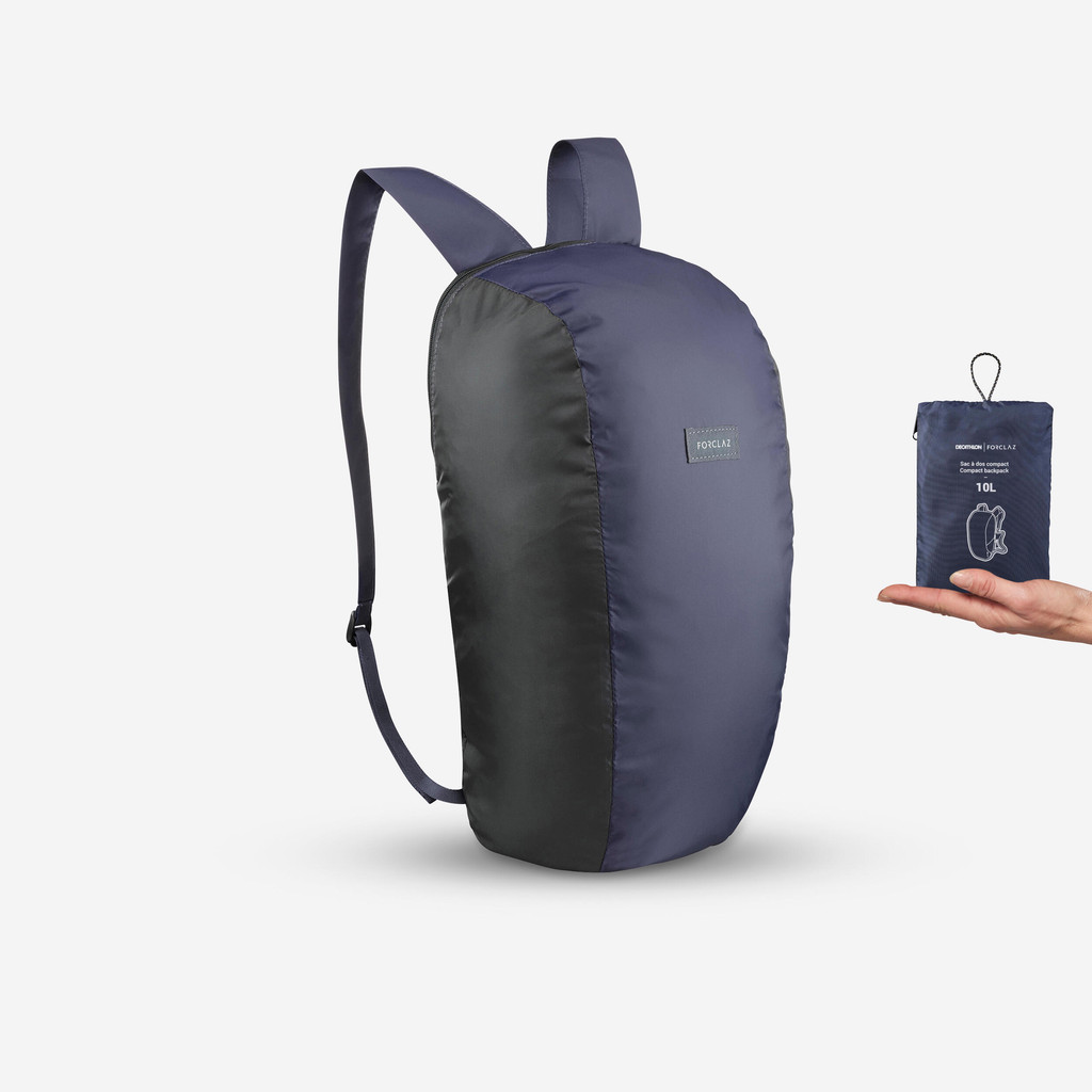 Mô tả Balo du lịch 20l chống thấm gấp gọn travel 100 tím DECATHLON forclaz mã 8560419 - 1