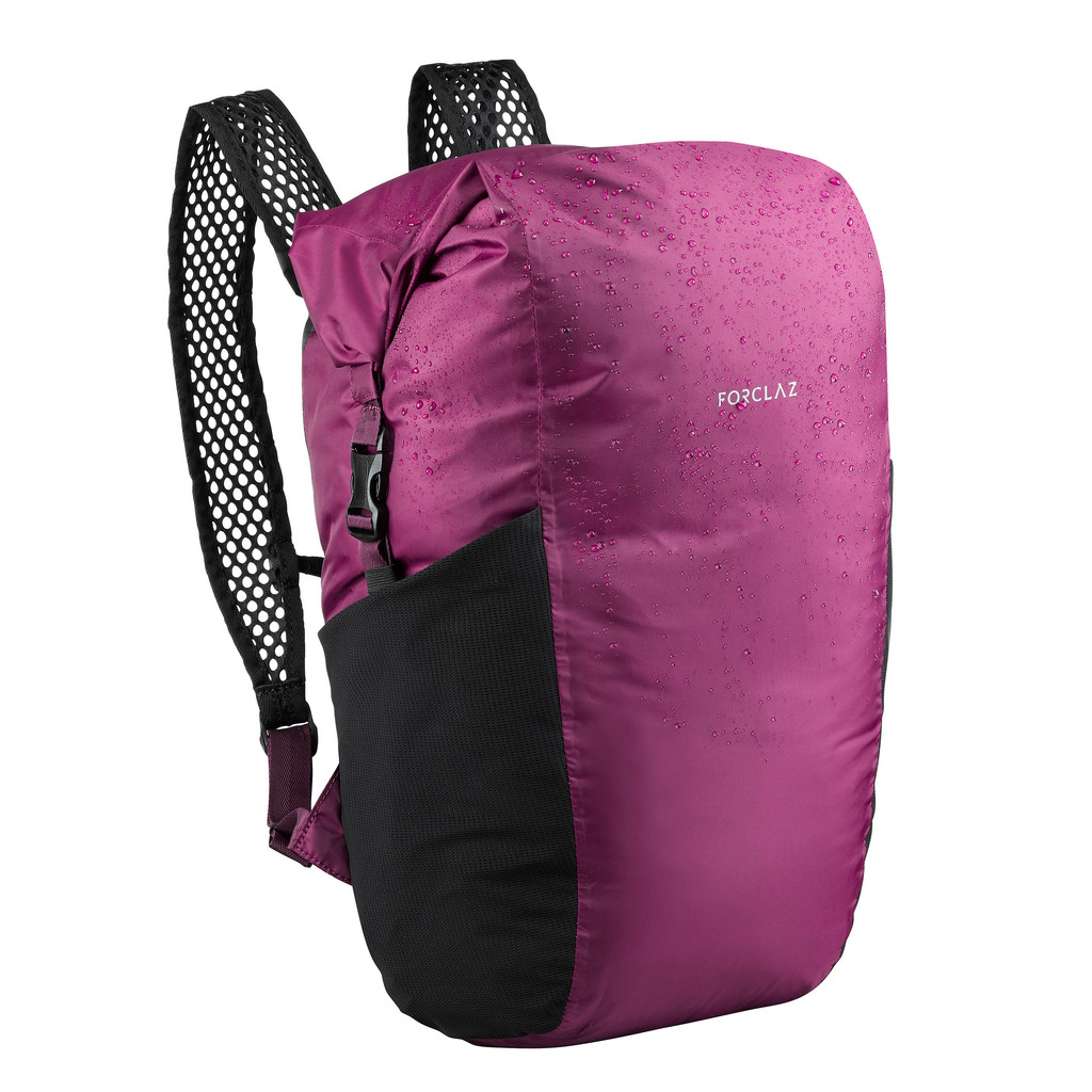Mô tả Balo du lịch 20l chống thấm gấp gọn travel 100 tím DECATHLON forclaz mã 8560419 - 2