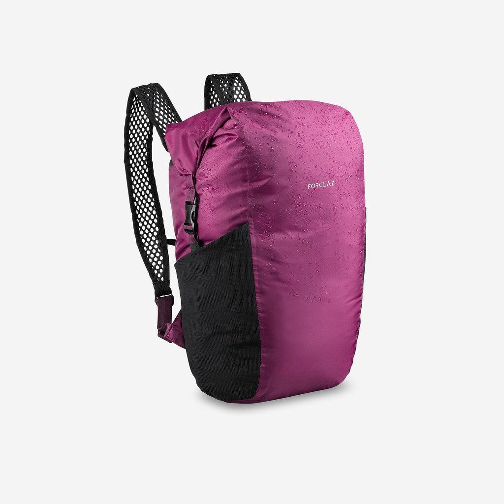 Mô tả Balo du lịch 20l chống thấm gấp gọn travel 100 tím DECATHLON forclaz mã 8560419 - 3